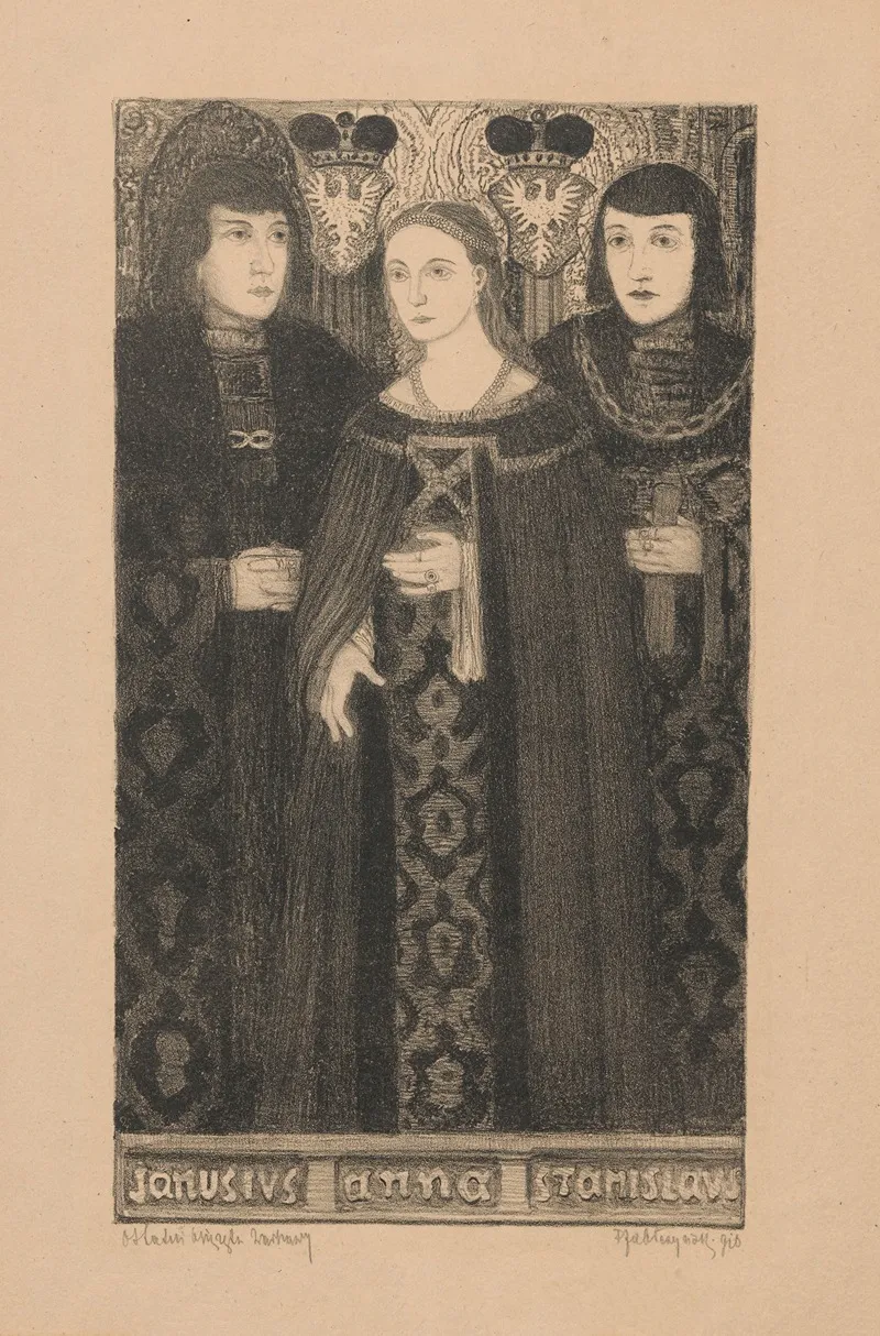 Janusz Anna And Stanislaw The Last Duke And Duchess Of Mazowsze
