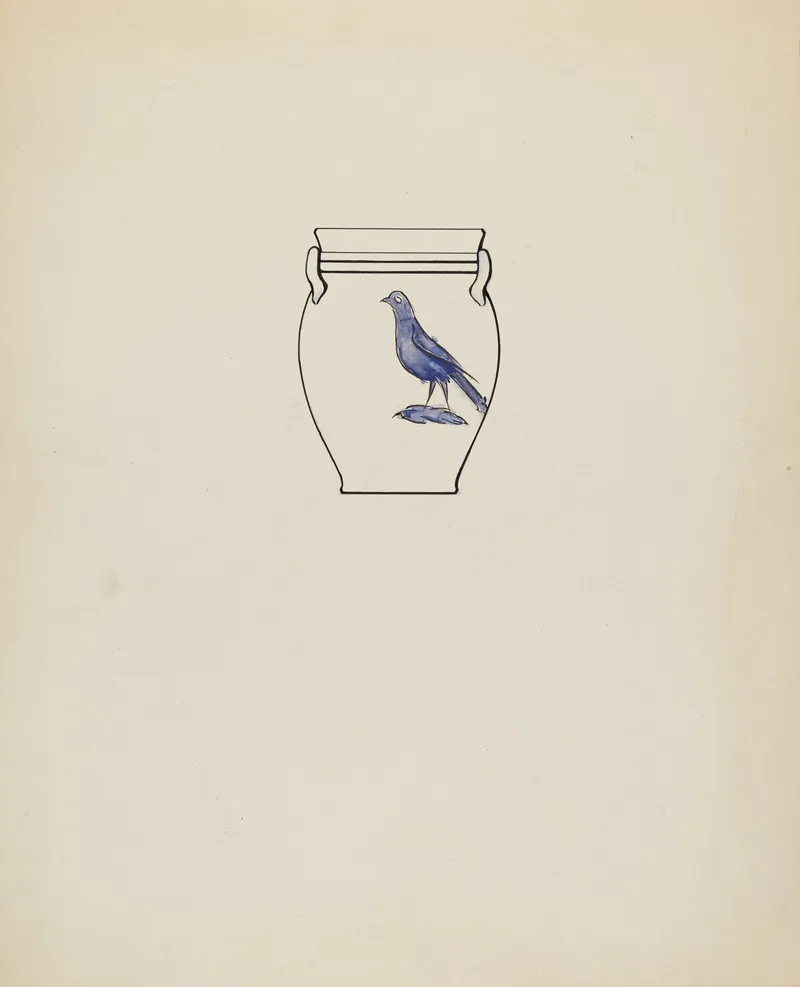 Jar 106 by Yolande Delasser - Canvas Print