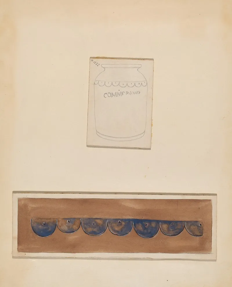 Jar 120 by Yolande Delasser - Canvas Print