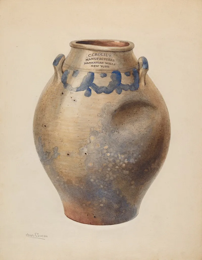 Jar 24 by Charles Caseau - Canvas Print
