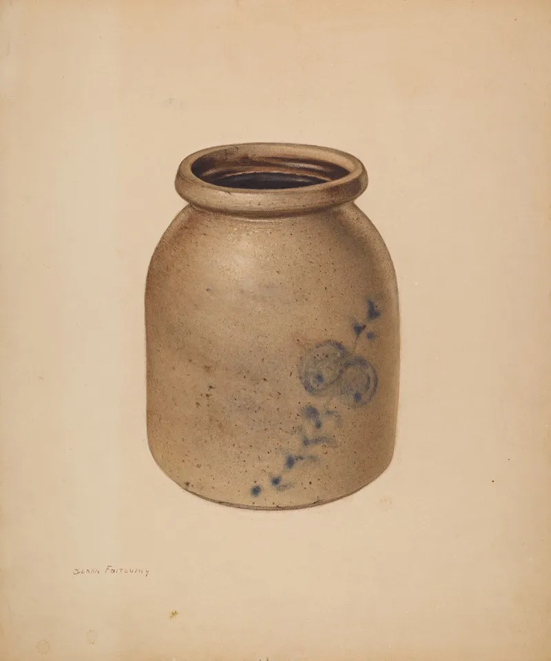 Jar 2 by Aaron Fastovsky - Canvas Print