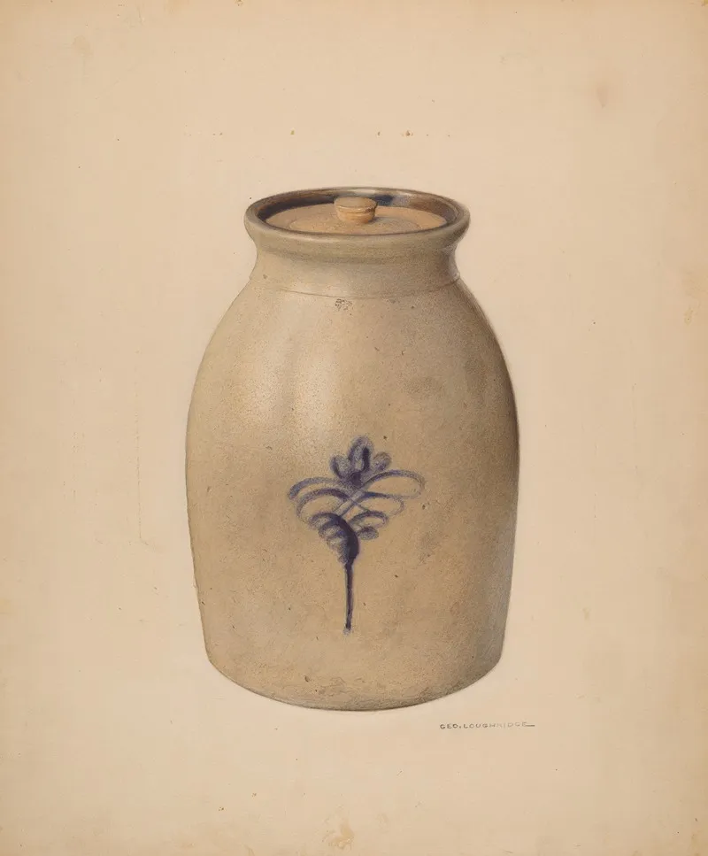 Jar 46 by George Loughridge - Canvas Print