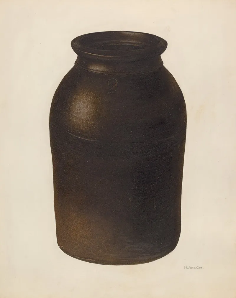 Jar 95 by Nicholas Amantea - Canvas Print