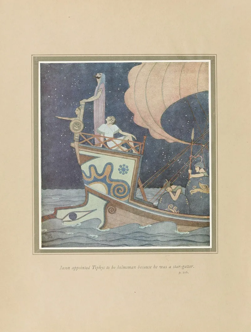 Jason Appointed Tiphys To Be Helmsman Because He Was A Star Gazer
