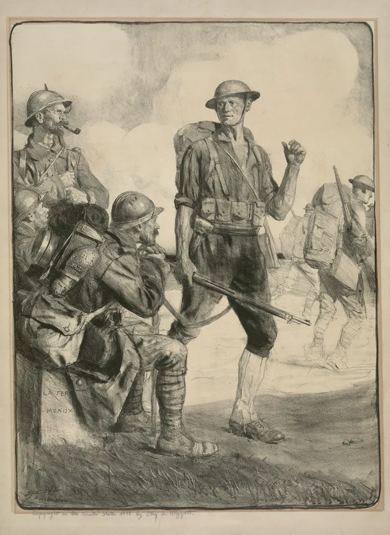 Je Viens Te Remplacer by Lucien Jonas - Canvas Print