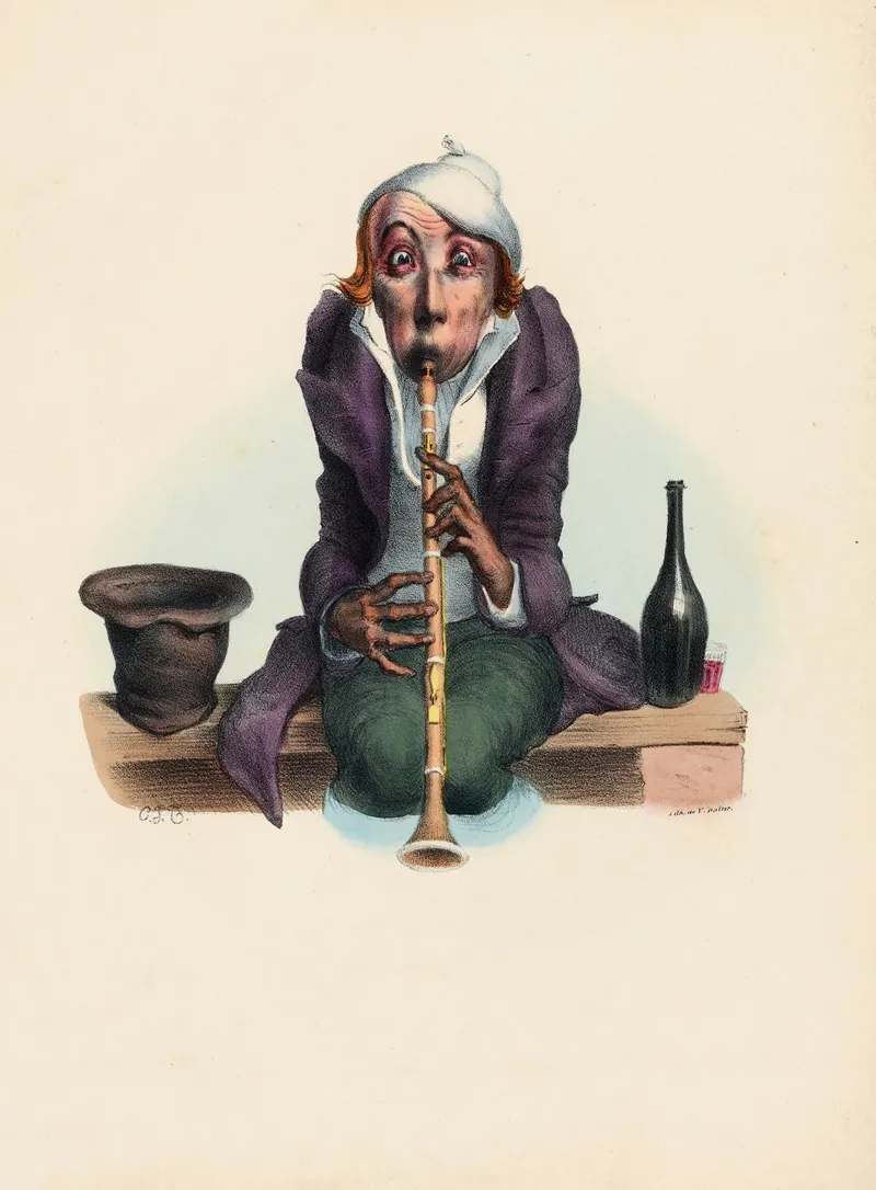 Jean Canardinclarinette De Bal Champetre