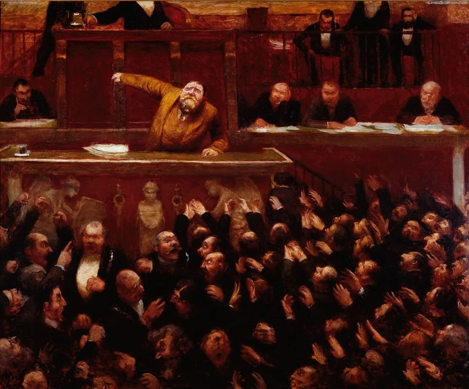 Jean Jaures 1859 1914 A La Tribune De La Chambre Des Deputes