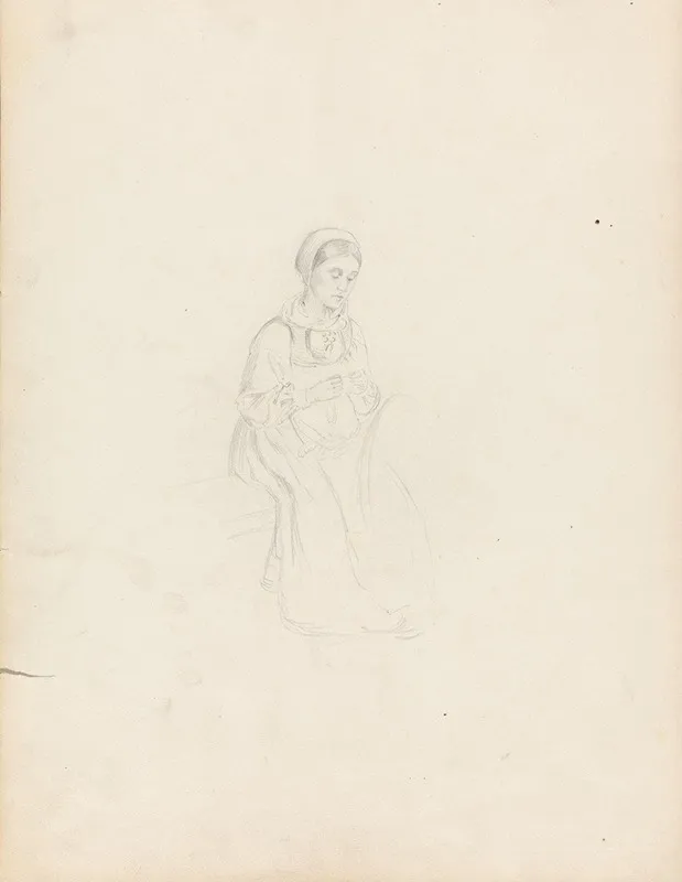 Jente Som Spinner Numedal