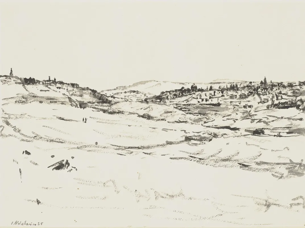Jerusalem Am Olberg Von Nord