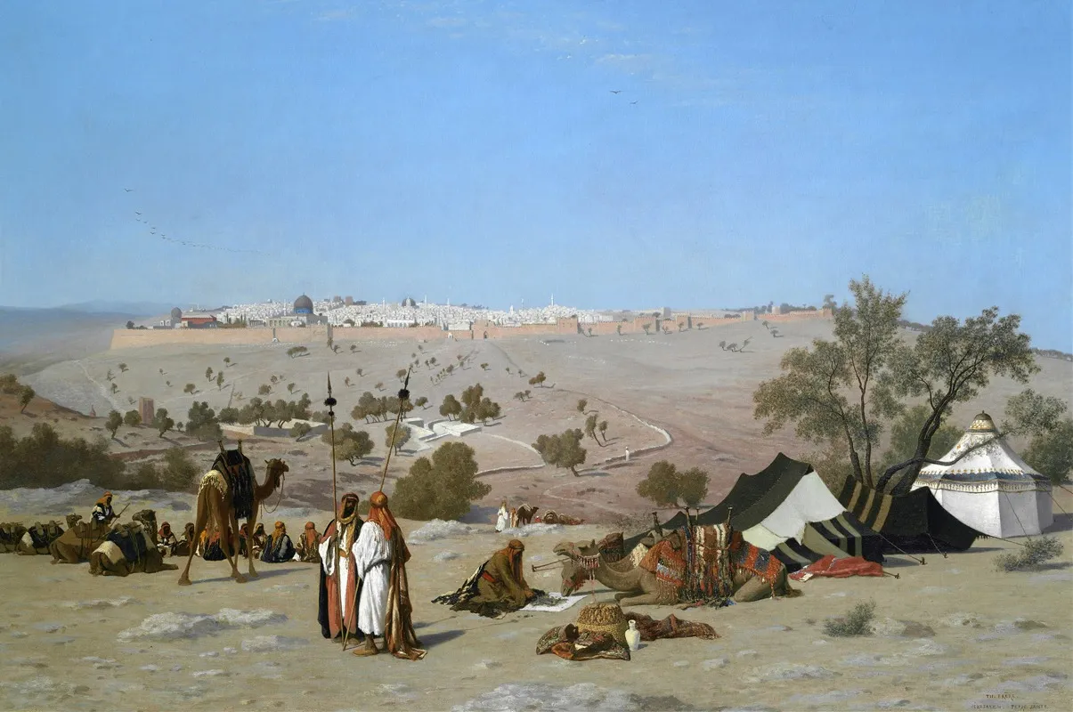 Jerusalem From The Mount Of Olives