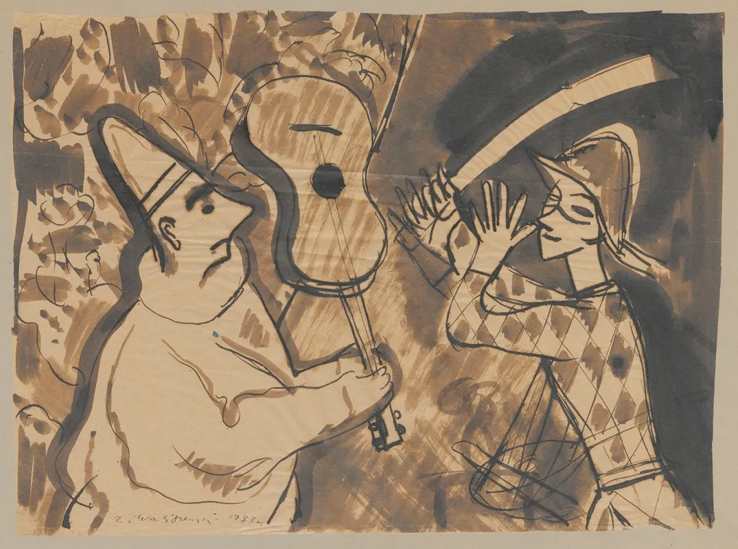 Jester And Harlequin