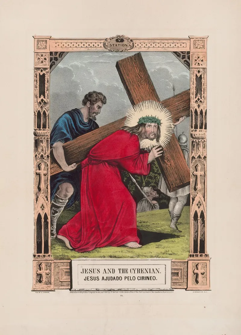 Jesus And The Cyrenian