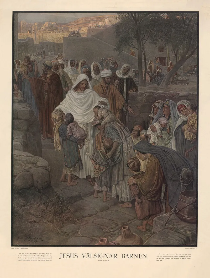 Jesus Valsignar Barnen