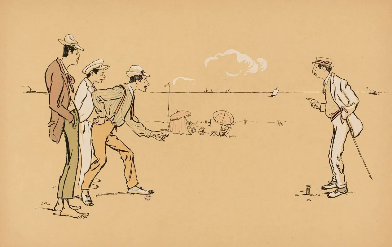 Jeu Sur La Plage