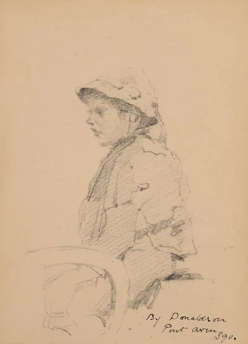 Jeune Bretonne Jeune Bretonne Assise