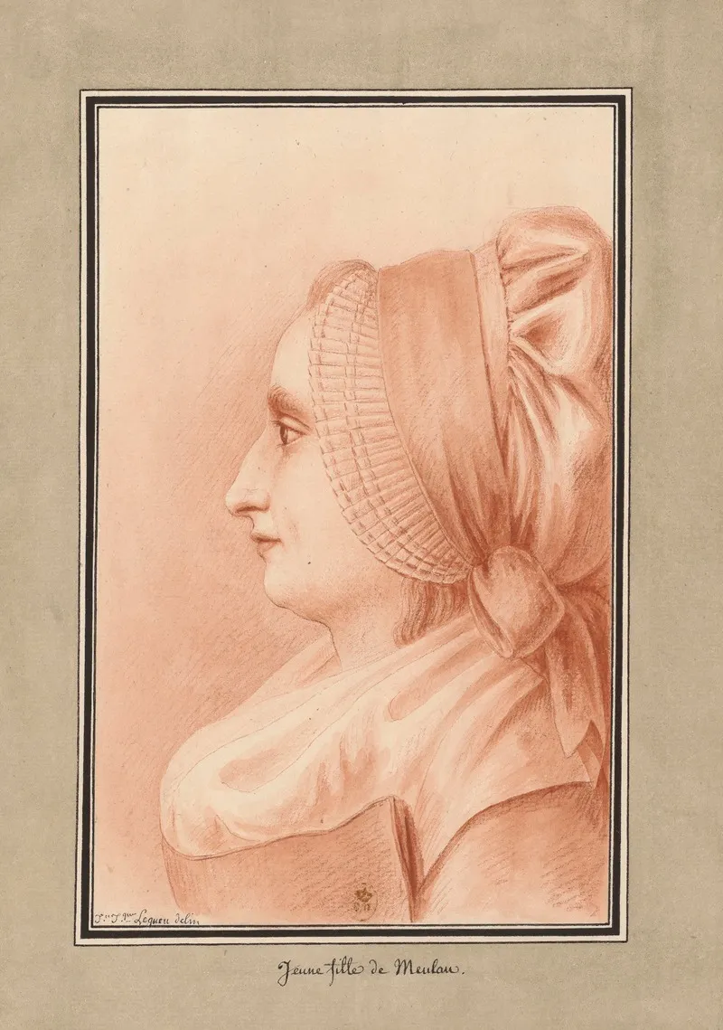 Jeune Fille De Meulan