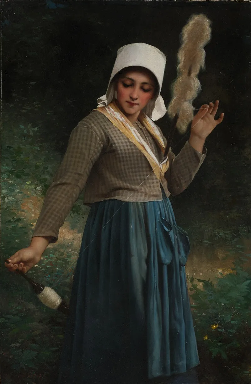 Jeune Paysanne De La Creuse