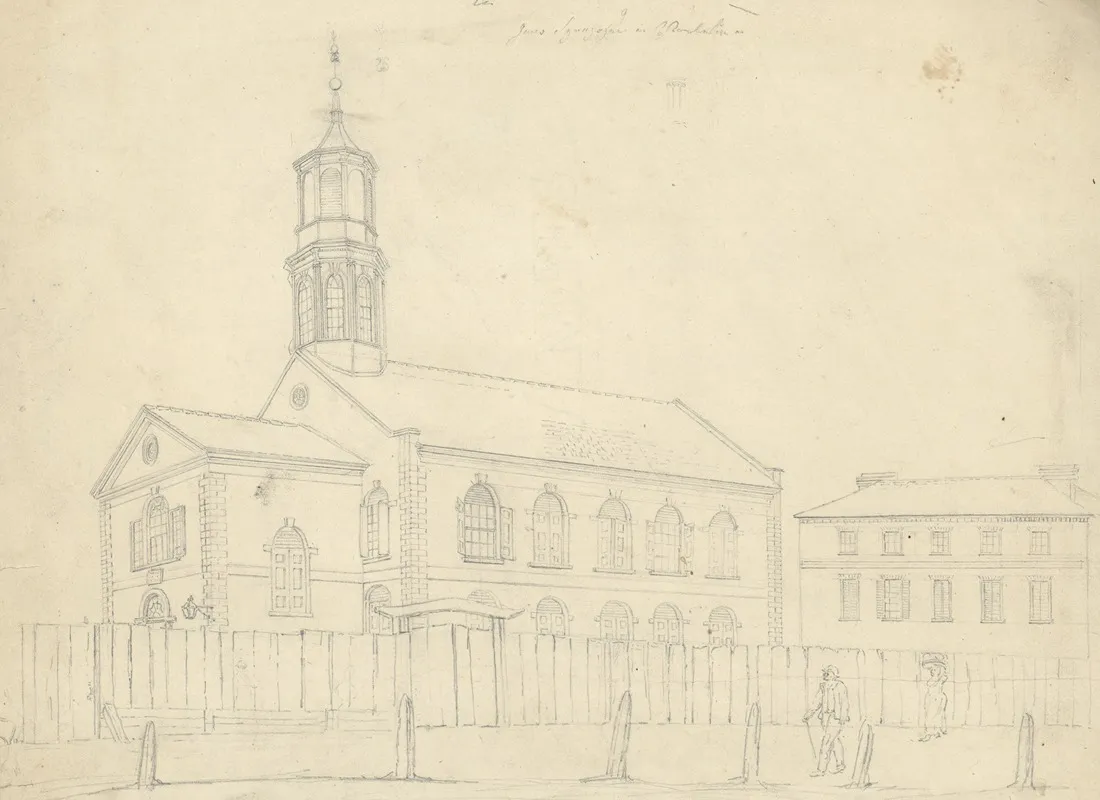 Jews Synagogue In Charleston