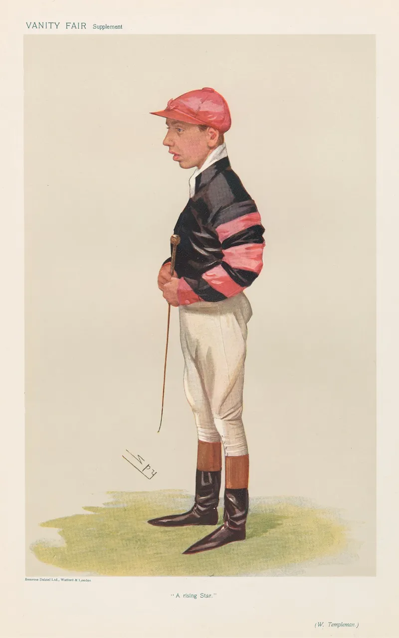 Jockeys A Rising Star W Templeman Arthur Templeman November 7 1906
