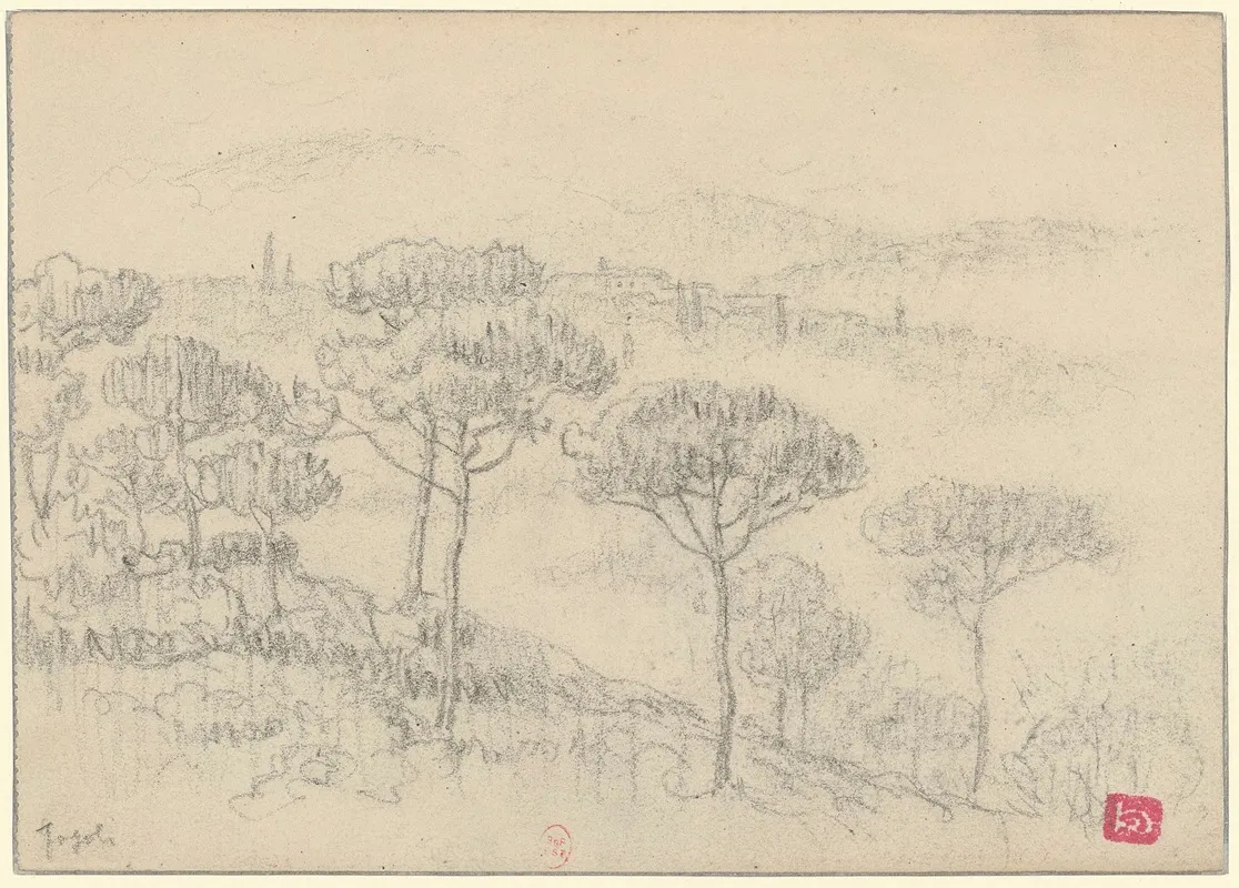 Jogoli by Henri Rivière - Canvas Print