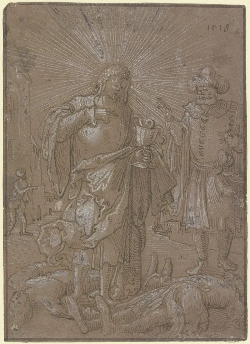 Johannes Der Evangelist Mit Giftbecher
