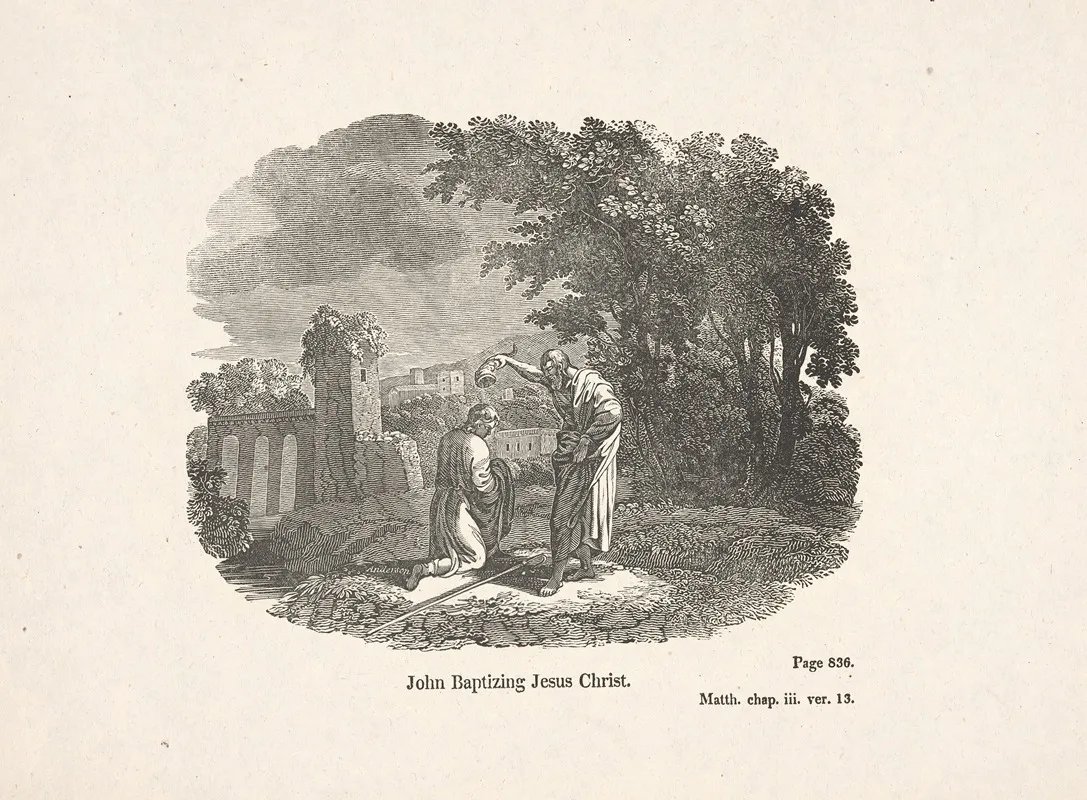 John Baptizing Jesus Christ