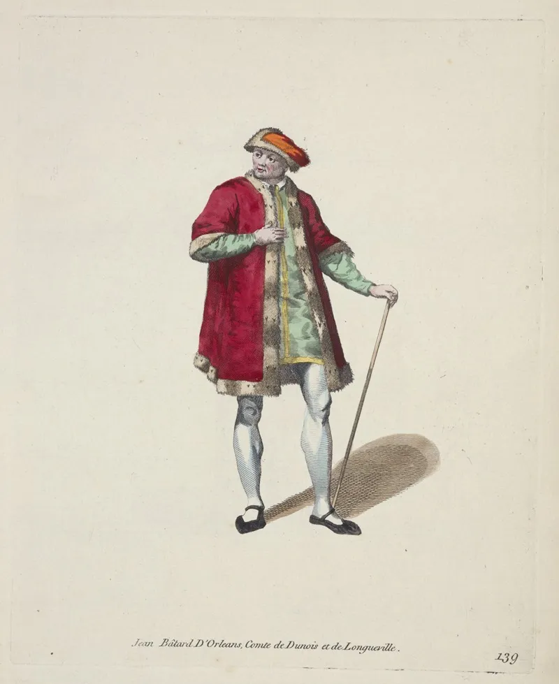John Bastard Of Orleans Count Of Dunois And Of Longueville