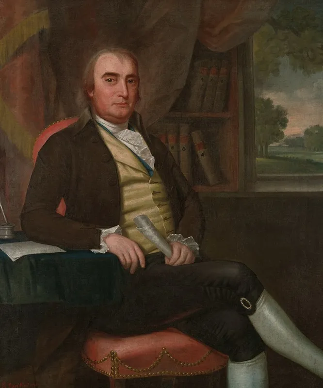 John Davenport by Ralph Earl - Canvas Print