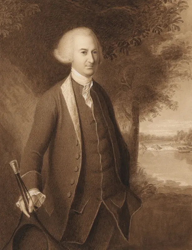 John Dickinson by James Barton Longacre - Canvas Print