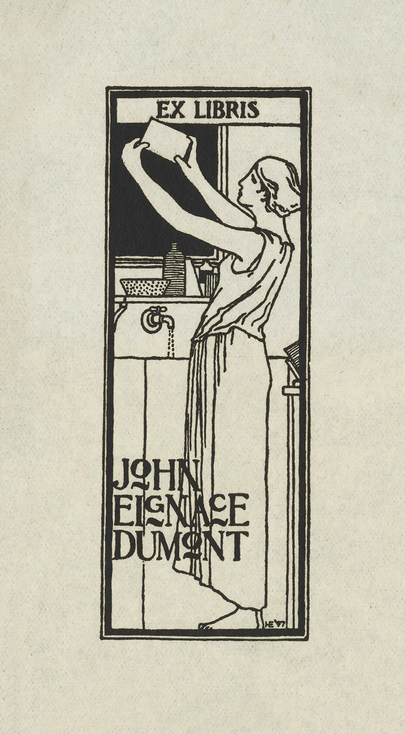 John E Dumont by Harold M. Ellis - Canvas Print
