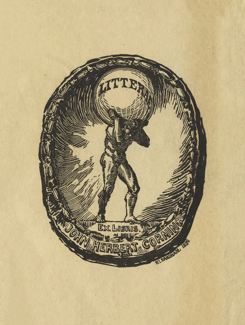 John Herbert Corning by Henry Sandham - Canvas Print