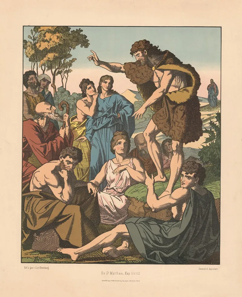 John The Baptist In The Desert