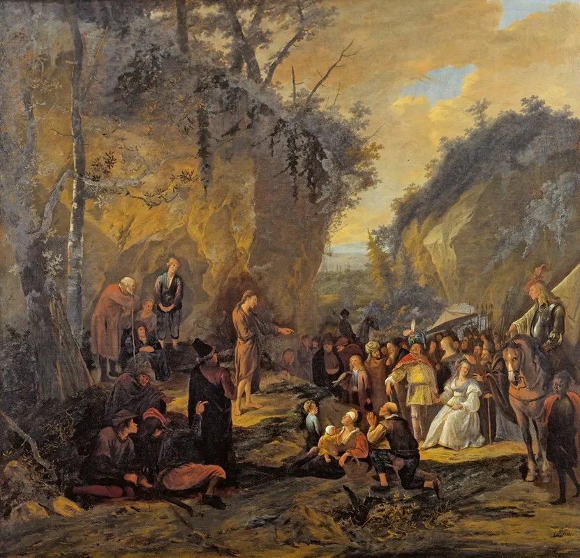 John The Baptist Preaching 4