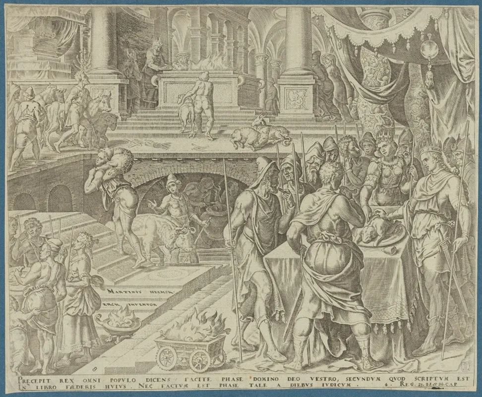 Josiah Celebrating Passover