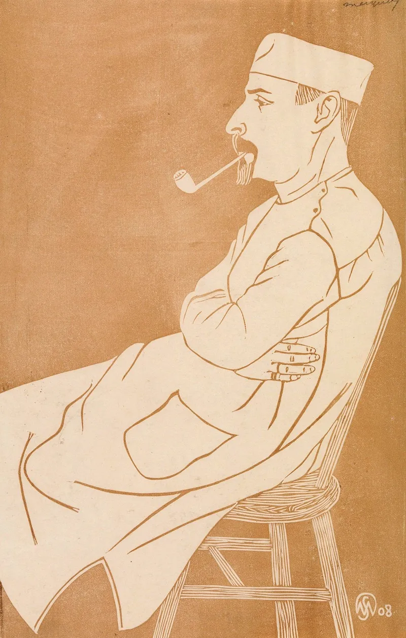 Jospeh Mendes Da Costa by Samuel Jessurun de Mesquita - Canvas Print