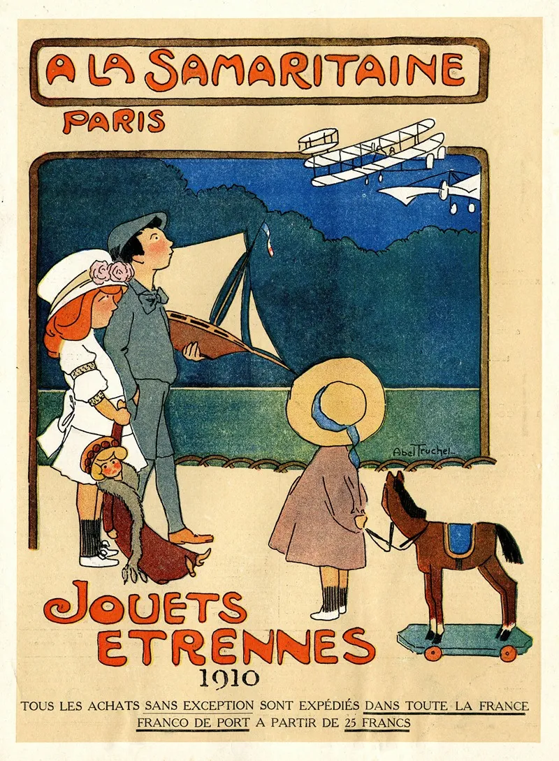 Jouets Etrennes 11 by Louis Abel-Truchet - Canvas Print