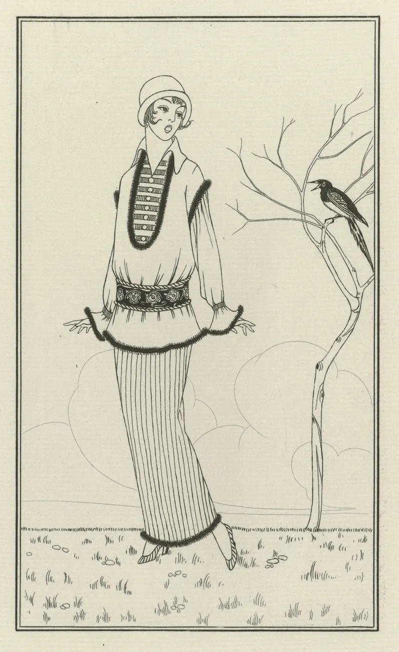 Journal Des Dames Et Des Modes Costumes Parisiens 1914 No 145