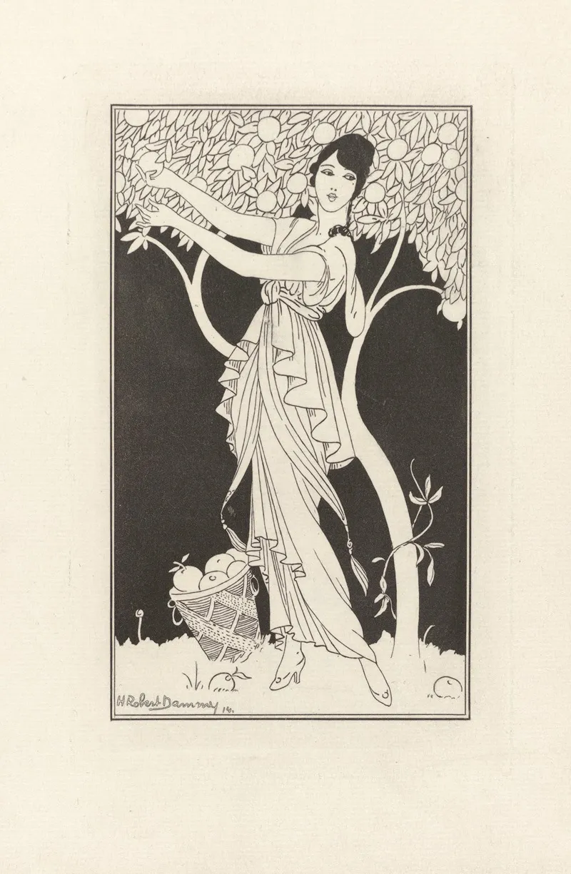 Journal Des Dames Et Des Modes No 149 by H. Robert Dammy - Canvas Print