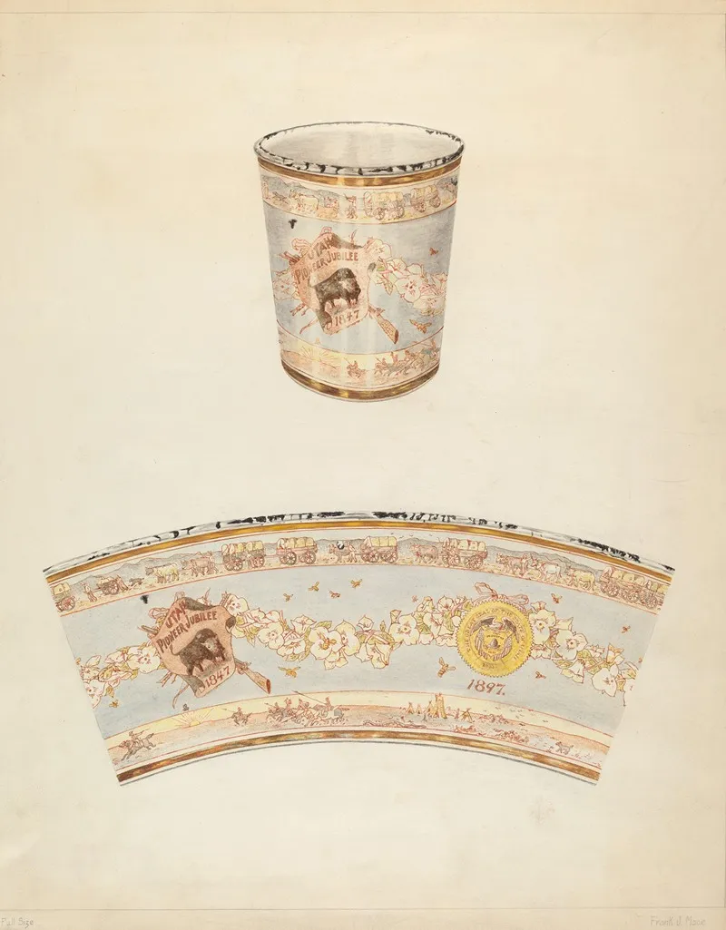 Jubilee Cup by Frank J. Mace - Canvas Print