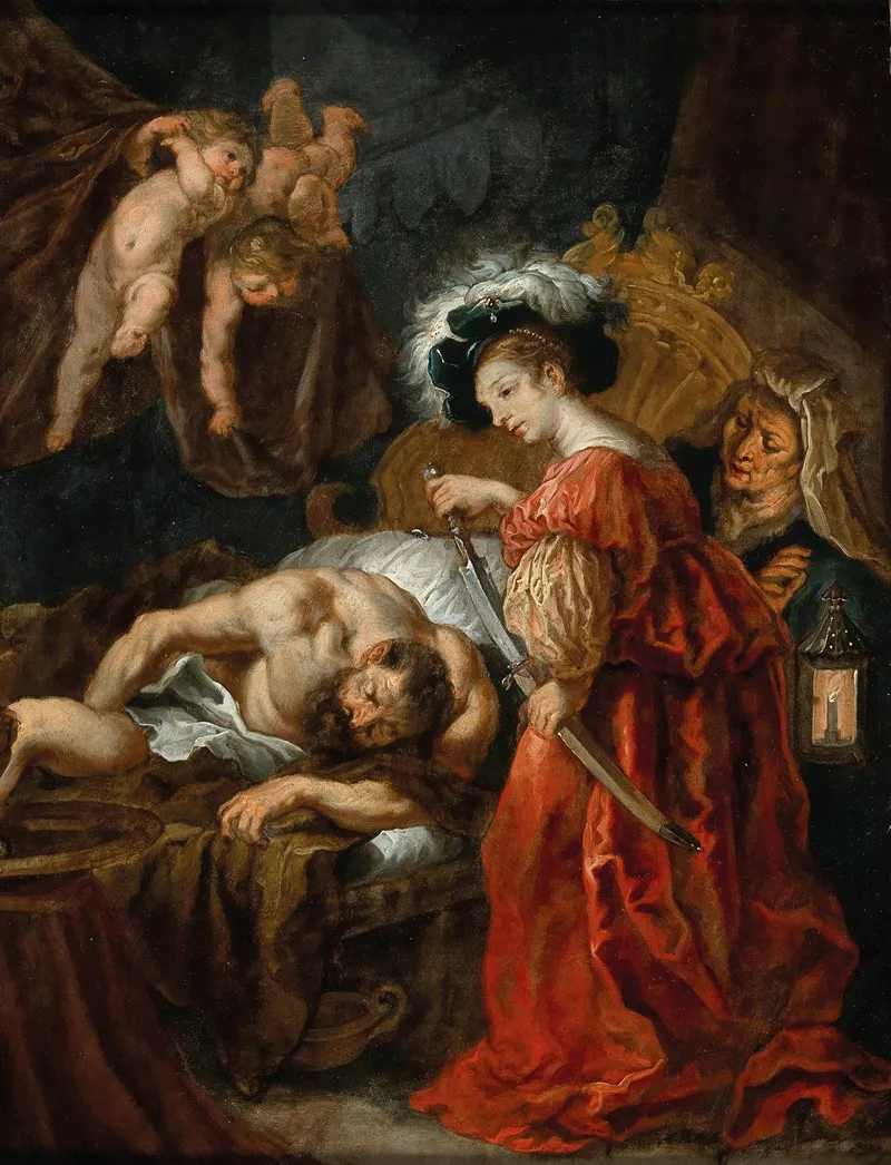 Judith And Holofernes 11 by Cornelis Schut - Canvas Print