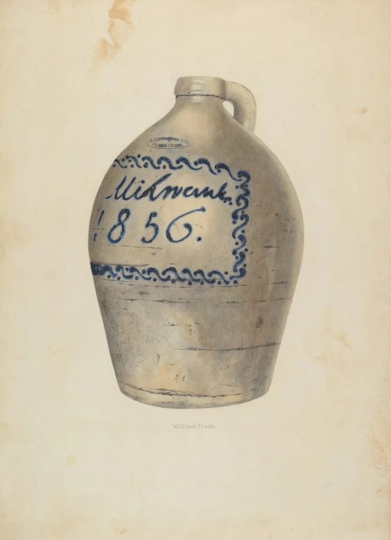 Jug 114 by William Frank - Canvas Print