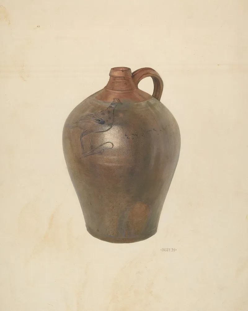 Jug 12 by Bisby Finley - Canvas Print
