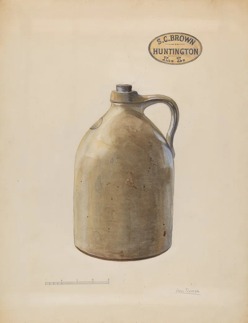 Jug 18 by Charles Caseau - Canvas Print