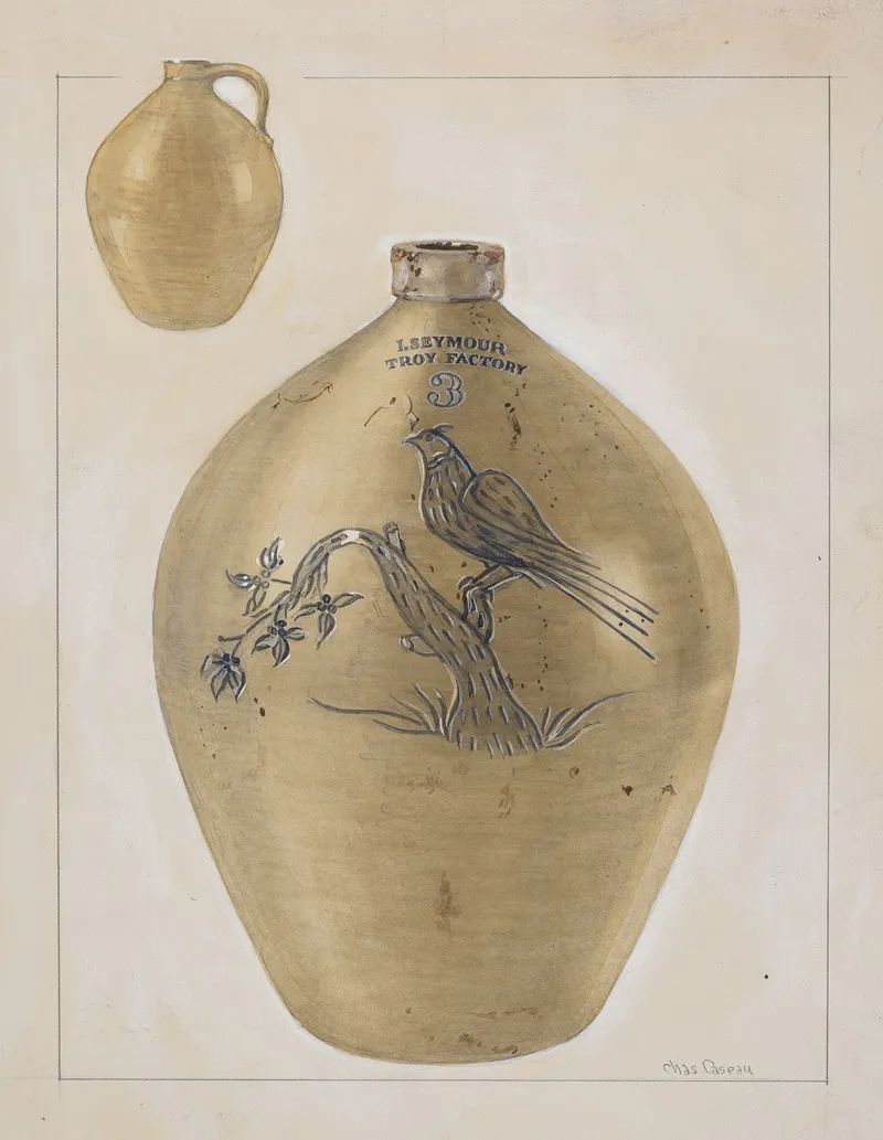 Jug 21 by Charles Caseau - Canvas Print