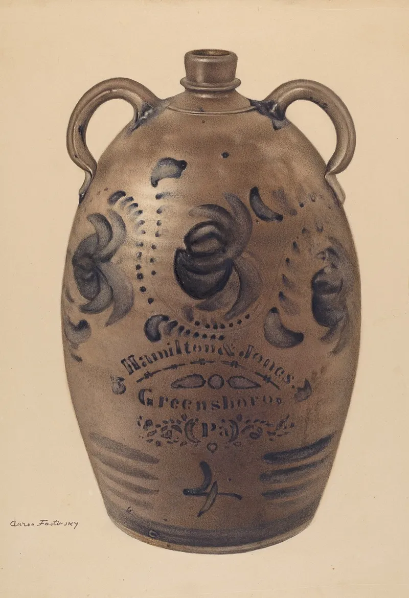 Jug 2 by Aaron Fastovsky - Canvas Print