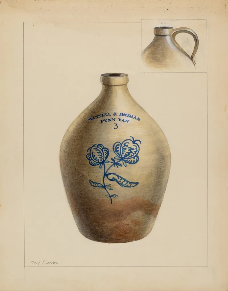 Jug 32 by Charles Caseau - Canvas Print