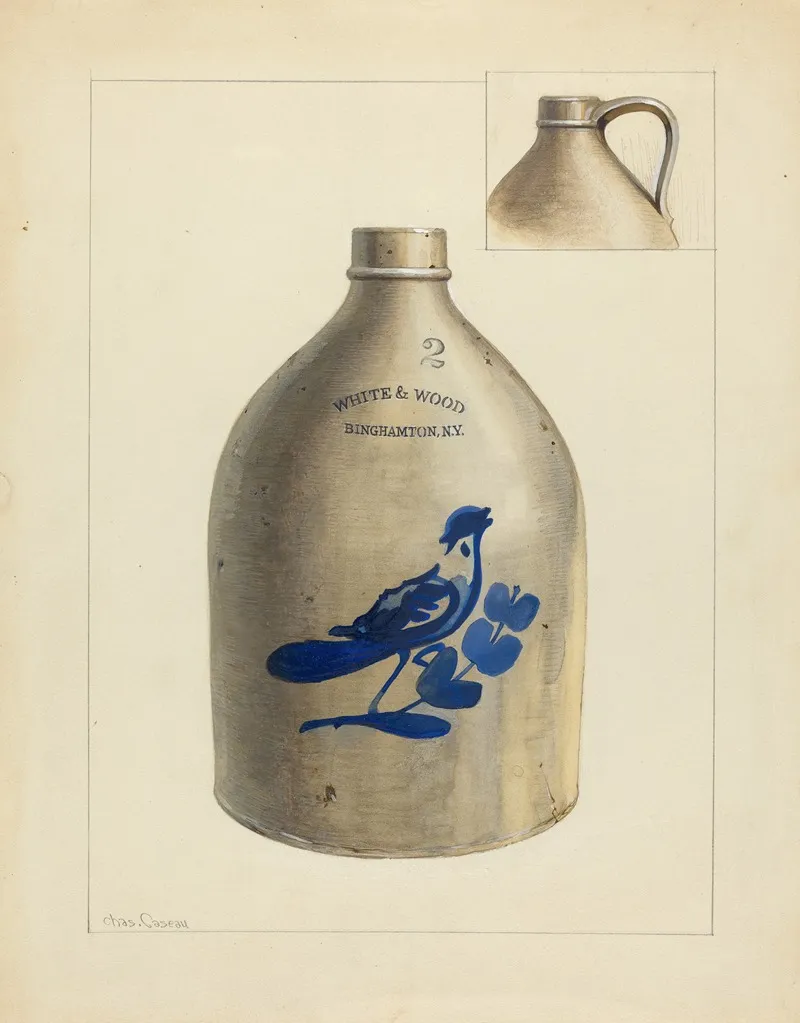 Jug 33 by Charles Caseau - Canvas Print