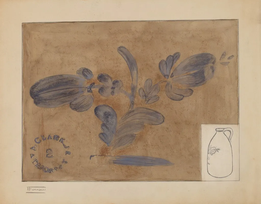 Jug 46 by Frank Fumagalli - Canvas Print