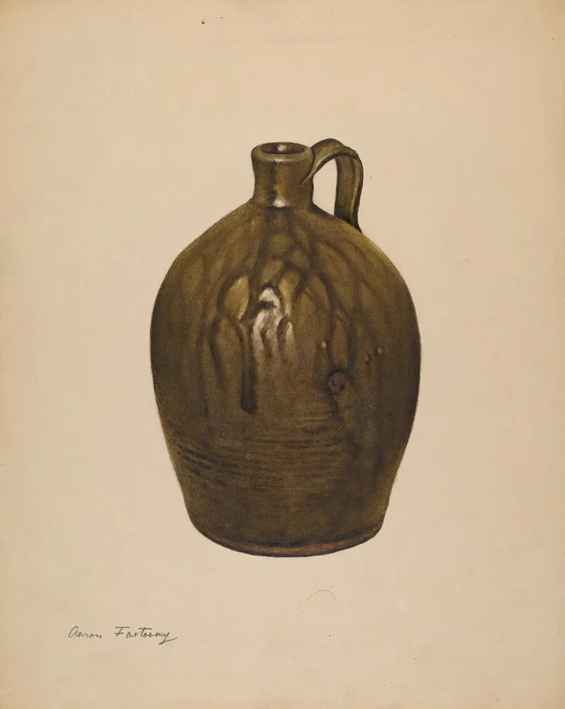 Jug by Aaron Fastovsky - Canvas Print