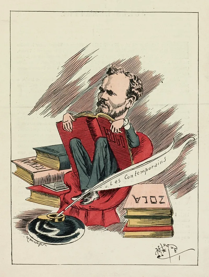 Jules Lemaitre by Manuel Luque - Canvas Print